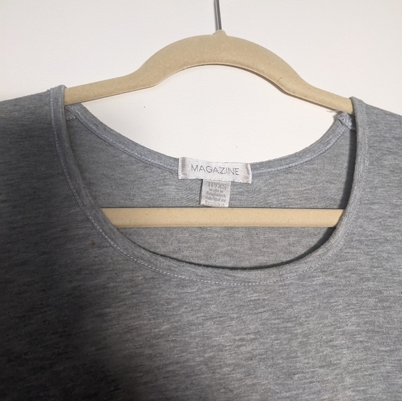 2 for 1 Jean Jacket & scoop grey t-shirt - Picture 7 of 8